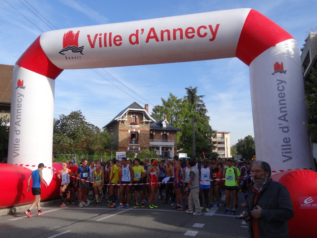 10 km lac Annecy