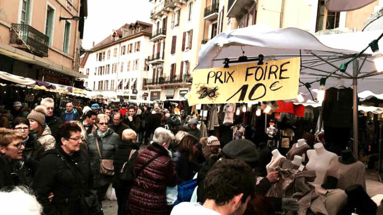Foire de la Saint-André à Annecy