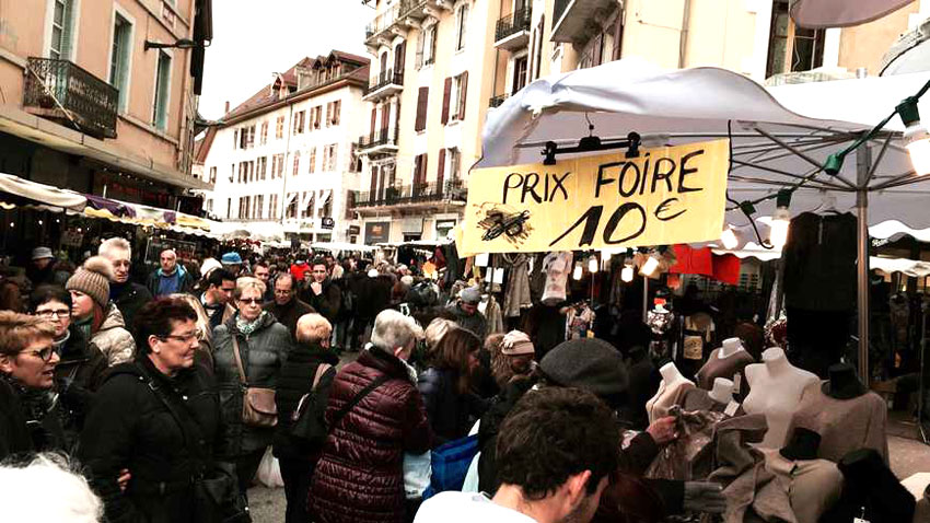 Foire de la Saint-André à Annecy